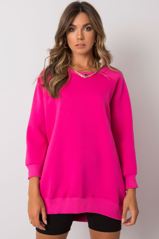 Fuksijas krāsas kokvilnas sporta...