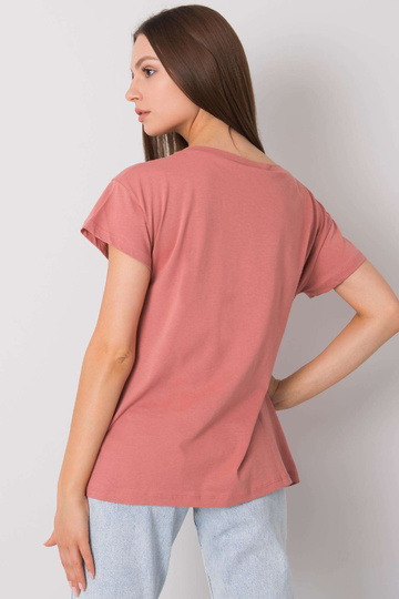 Netīri rozā T-krekls ar...