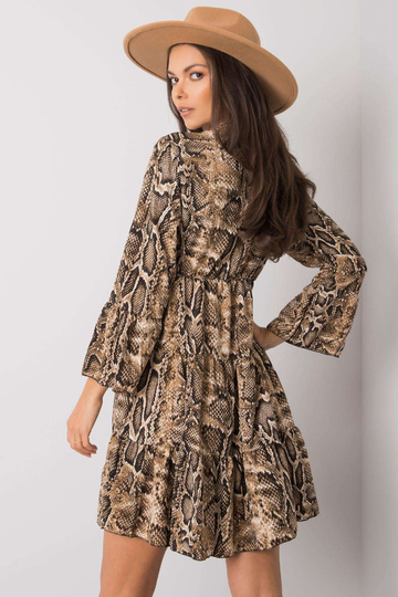 Bēša un melna kleita ar... 2