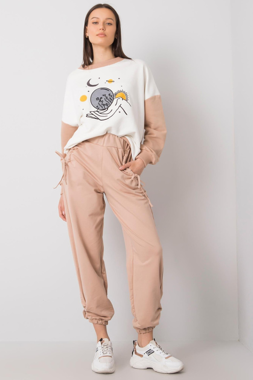 Bēšas treniņbikses Zelena Bēšas treniņbikses Zelena