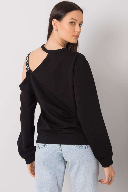 Melna blūze ar Glenda apdruku