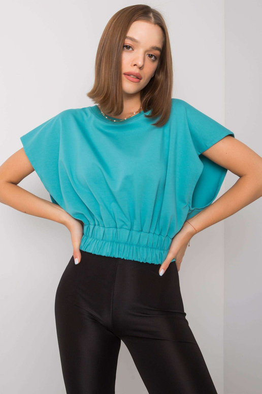 Tirkīza īss džemperis Antigva Tirkīza īss džemperis Antigva