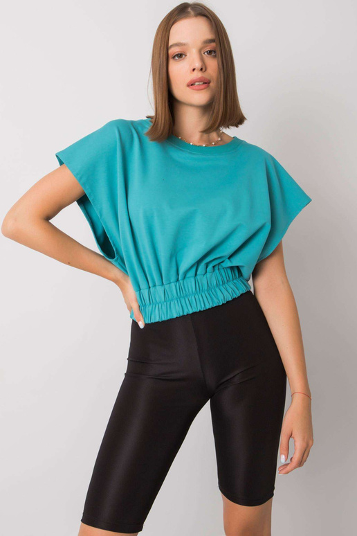 Tirkīza īss džemperis Antigva Tirkīza īss džemperis Antigva