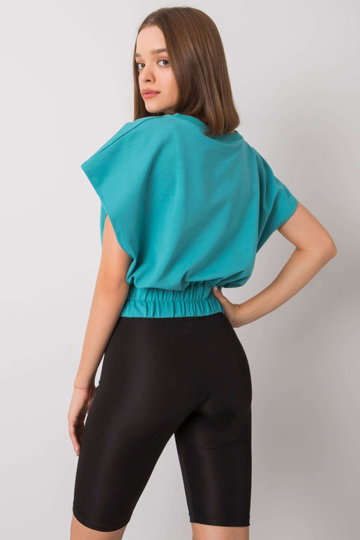 Tirkīza īss džemperis Antigva Tirkīza īss džemperis Antigva