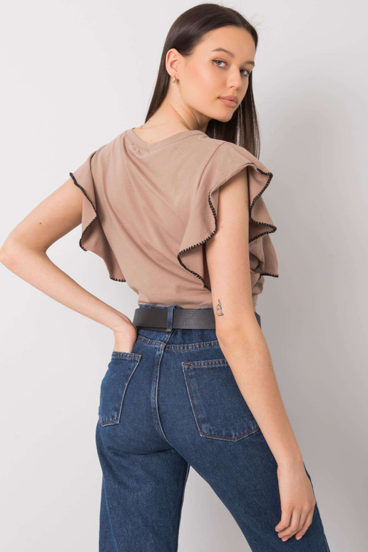 Tumši bēša blūze Vanesia