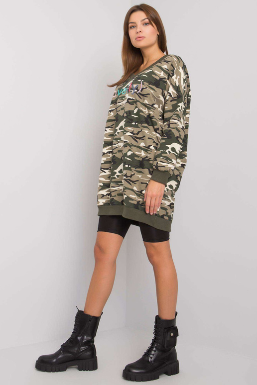 Haki kamo tunika ar emīra uzrakstu