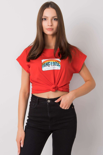 Sarkans T-krekls ar Aloha... 2