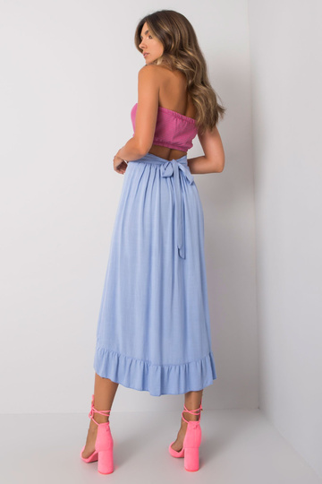 Gaiši zili svārki ar... 2