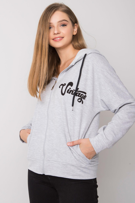 Pelēka melanža Diane Hoodie