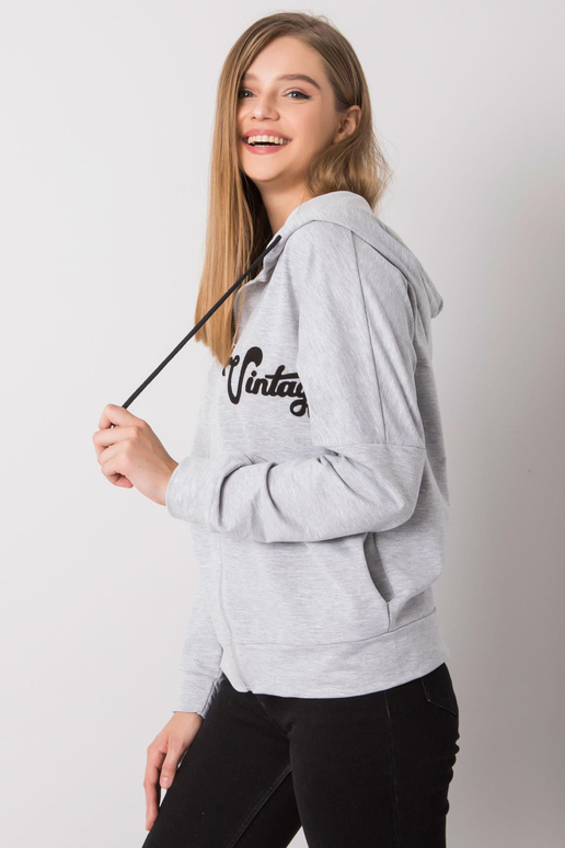 Pelēka melanža Diane Hoodie