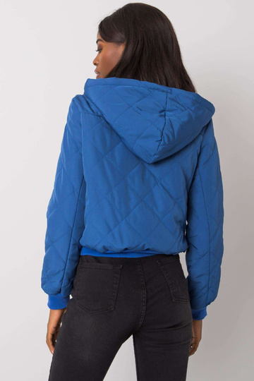 Tumši zila stepēta jaka ar... 2