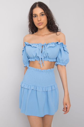 Zili mini svārki Joanna OCH...