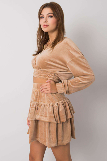 Tumši bēšs velūra komplekts... 2