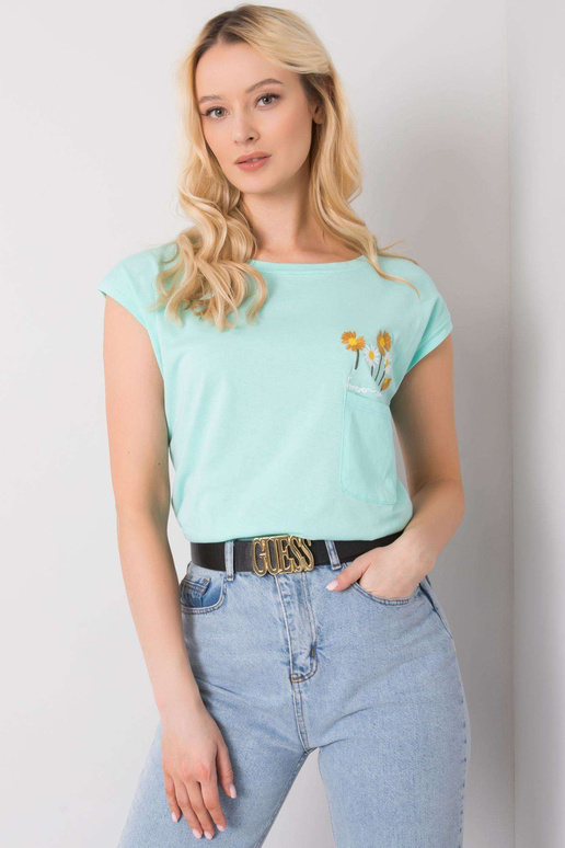 Sāras piparmētru blūze