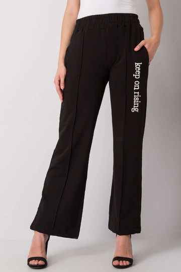 Denisa Black Straight Kāju...