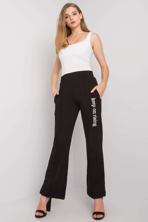 Denisa Black Straight Kāju sporta bikses Denisa Black Straight Kāju sporta bikses