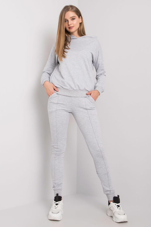 Pelēks melanža sporta kreklu... Pelēks melanža sporta kreklu...