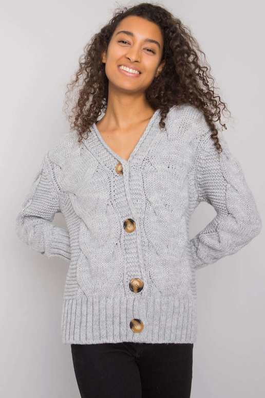 Džemperis ar pelēkām pogām Louissine...