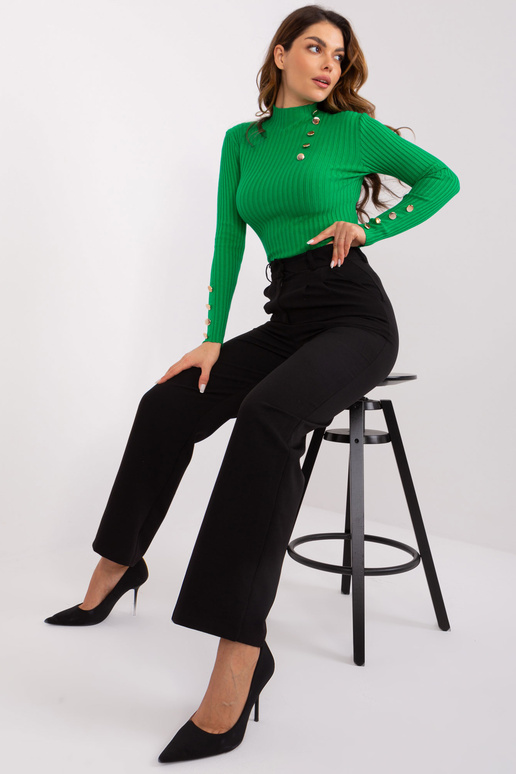 Caroline Black Elegantas bikses ar...