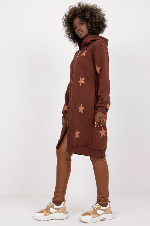 Brūns sporta krekls ar apdruku Marrakech Brūns sporta krekls ar apdruku Marrakech