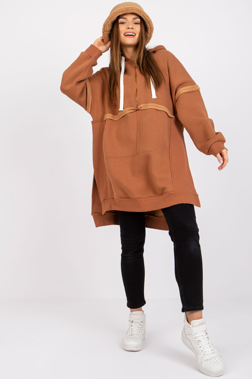 Gaiši brūns Bostonas džemperis ar... Gaiši brūns Bostonas džemperis ar...