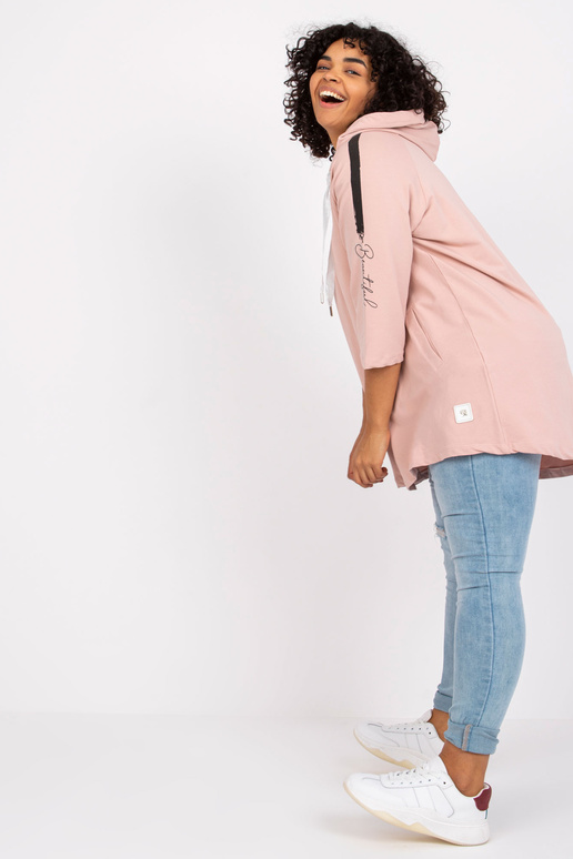 Miley Dirty Pink Long Sweatkrekls...