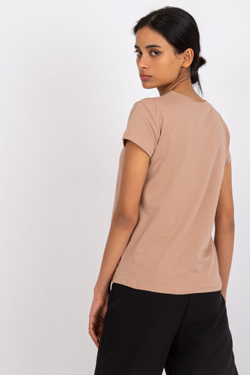 Camel Basic Peachy Cotton T-krekls