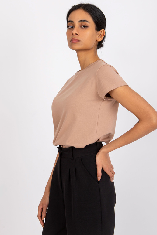 Camel Basic Peachy Cotton T-krekls