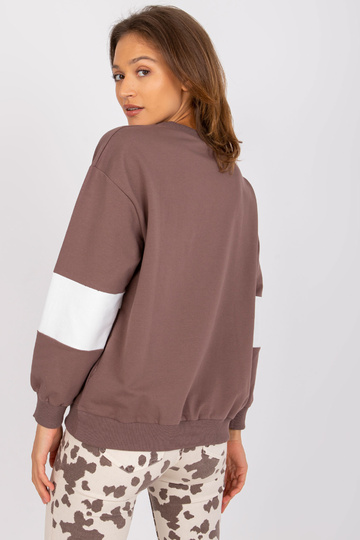 Brūns džemperis oversize...