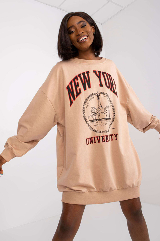 Bēšs liela izmēra sporta krekls Isla Bēšs liela izmēra sporta krekls Isla