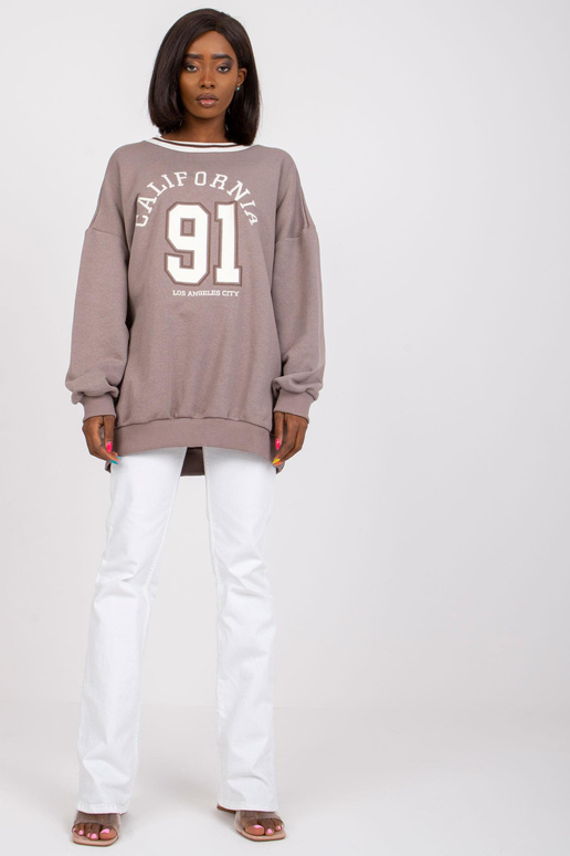 Suzanne tumši bēšs kokvilnas sporta... Suzanne tumši bēšs kokvilnas sporta...