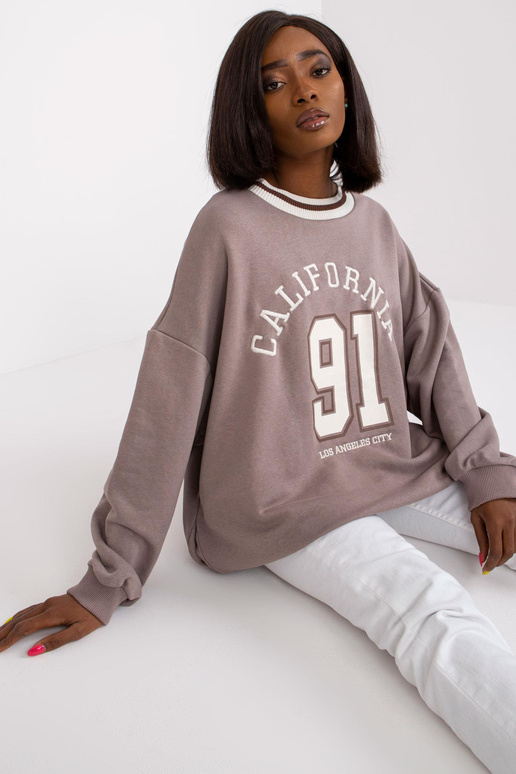 Suzanne tumši bēšs kokvilnas sporta... Suzanne tumši bēšs kokvilnas sporta...