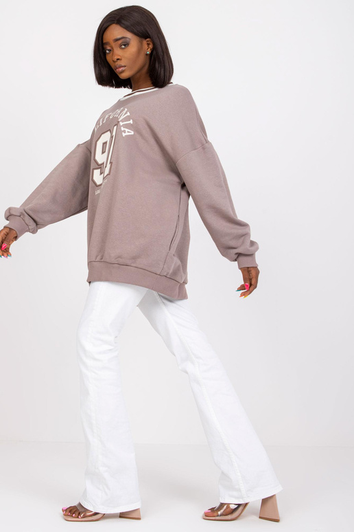 Suzanne tumši bēšs kokvilnas sporta... Suzanne tumši bēšs kokvilnas sporta...