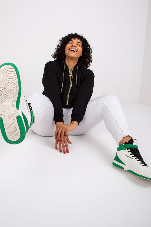 Amanda Black Plus Size kokvilnas...