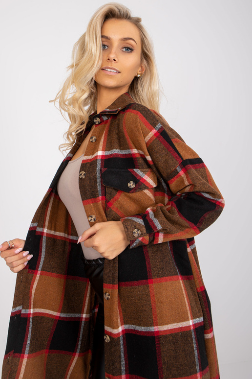 Alison Brown kokvilnas garais krekls