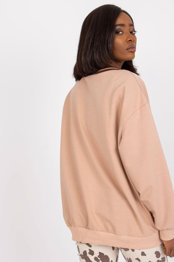 Bēšs kokvilnas sporta...