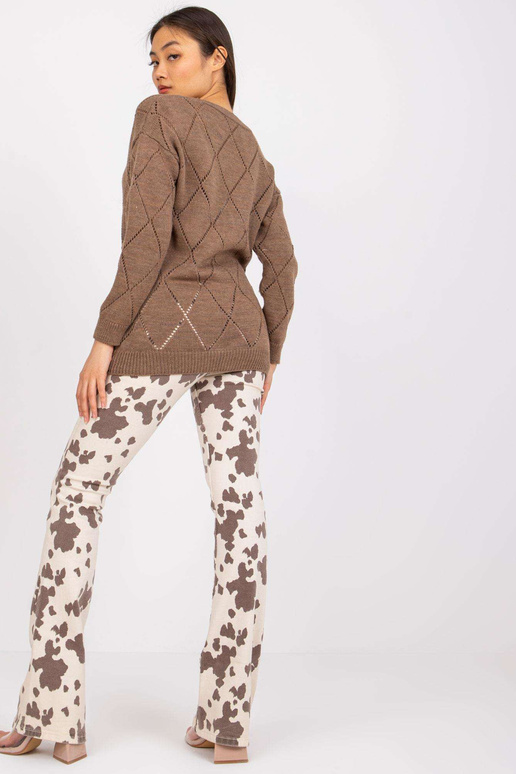 Brūns džemperis ar vilnu Elisabete...