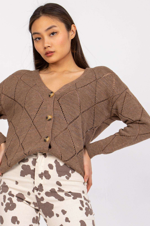 Brūns džemperis ar vilnu Elisabete...