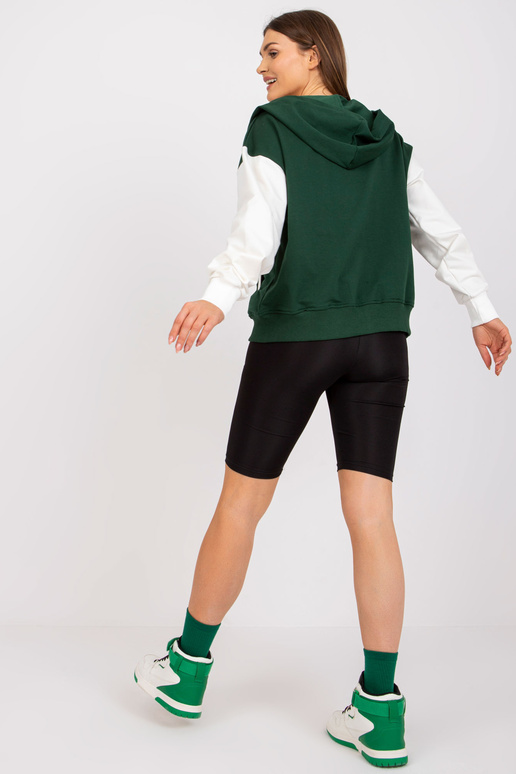 Tumši zaļš beisbola jaka