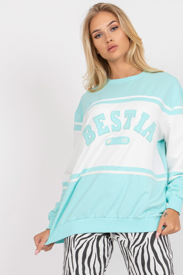 Gaiši zils džemperis bez... 2