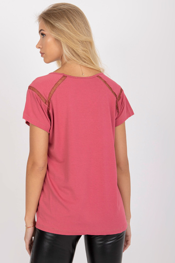 Netīri rozā ikdienas blūze...