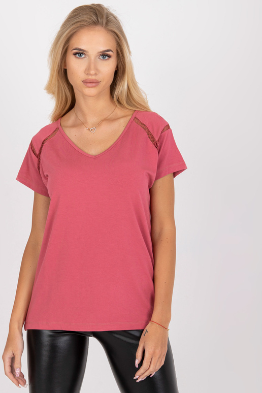 Netīri rozā ikdienas blūze ar īsām... Netīri rozā ikdienas blūze ar īsām...