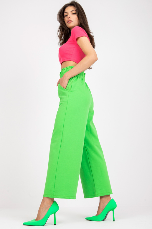 Gaiši zaļas Basic sporta bikses ar...