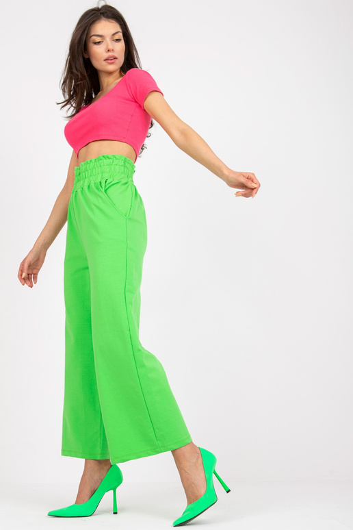 Gaiši zaļas Basic sporta bikses ar...