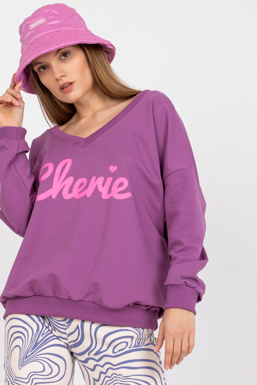 Purpura rozā kokvilnas apdrukas...