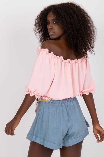 Gaiši rozā īsa spāņu blūze... 2