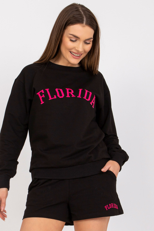 Melns sporta kreklu komplekts ar...