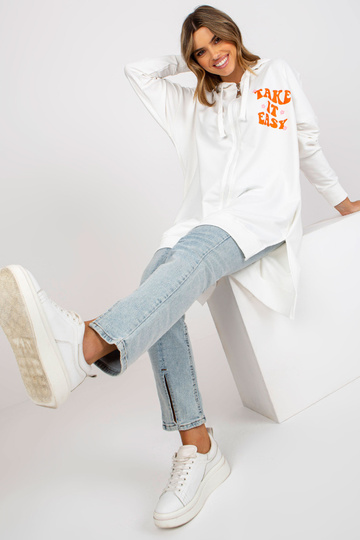 Balts un oranžs liela...