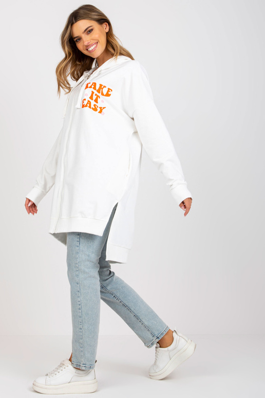 Balts un oranžs liela izmēra... Balts un oranžs liela izmēra...