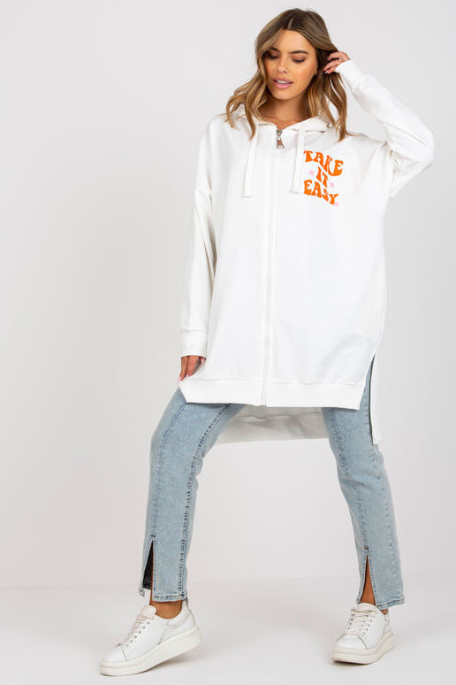 Balts un oranžs liela izmēra... Balts un oranžs liela izmēra...